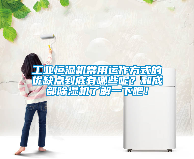 工業(yè)恒濕機常用運作方式的優(yōu)缺點到底有哪些呢？和成都除濕機了解一下吧！