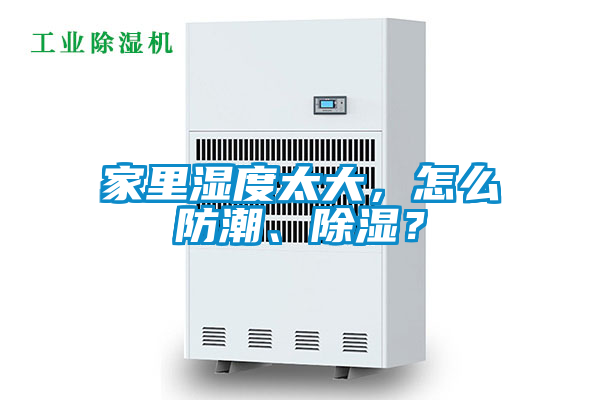 家里濕度太大，怎么防潮、除濕？