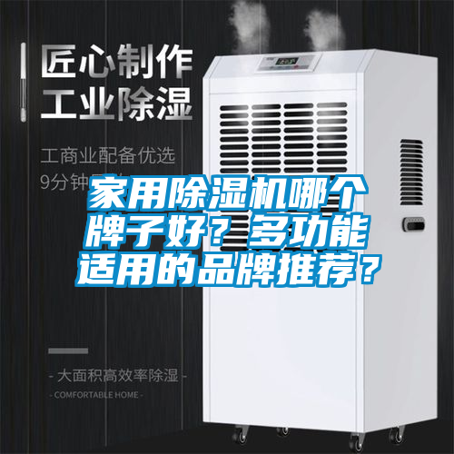 家用除濕機哪個牌子好？多功能適用的品牌推薦？