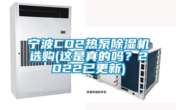 寧波CO2熱泵除濕機選購(這是真的嗎？2022已更新)