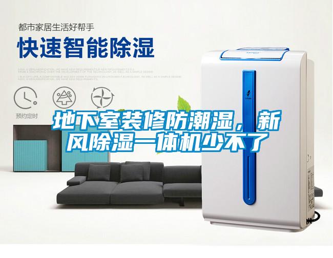 地下室裝修防潮濕，新風(fēng)除濕一體機(jī)少不了