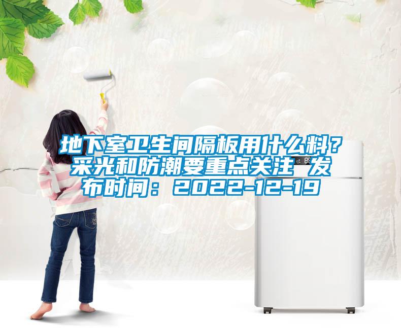 地下室衛(wèi)生間隔板用什么料？采光和防潮要重點關(guān)注 發(fā)布時間：2022-12-19