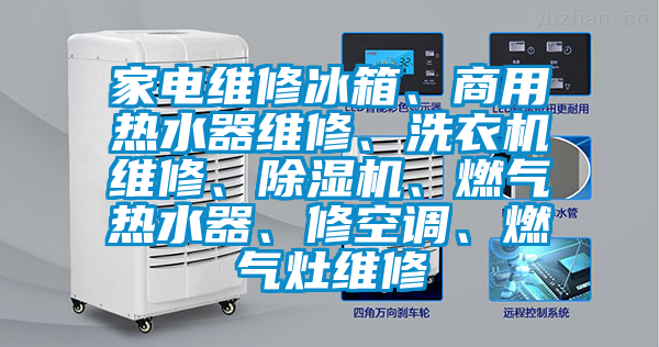 家電維修冰箱、商用熱水器維修、洗衣機維修、除濕機、燃氣熱水器、修空調、燃氣灶維修