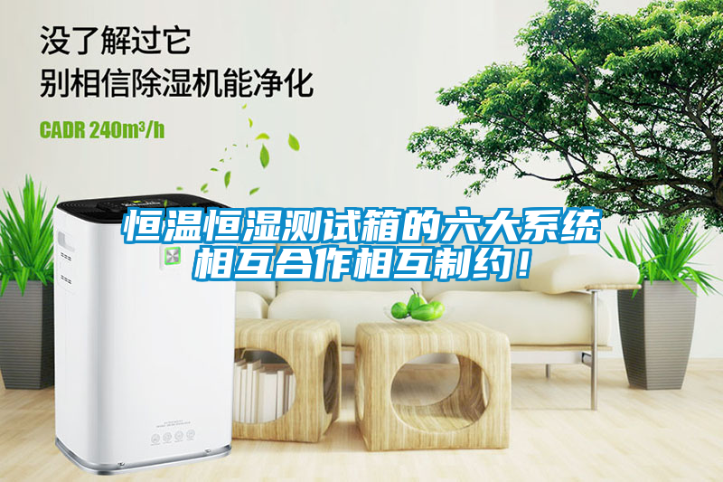 恒溫恒濕測(cè)試箱的六大系統(tǒng)相互合作相互制約！