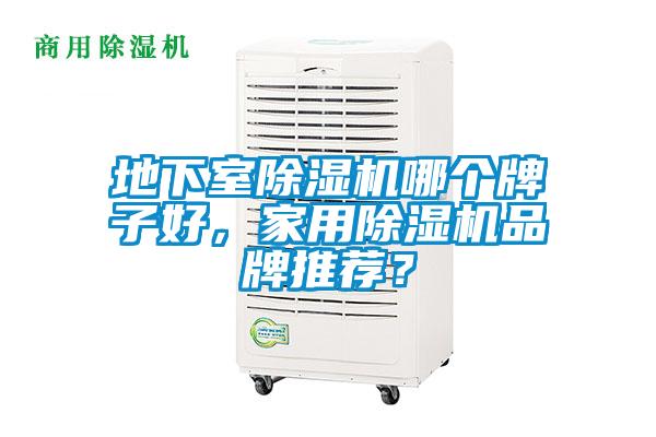 地下室除濕機哪個牌子好，家用除濕機品牌推薦？