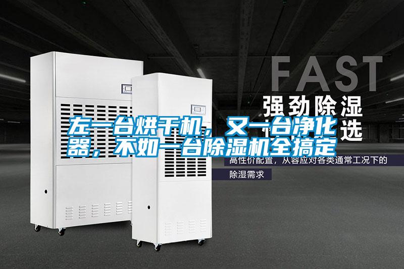 左一臺烘干機(jī)，又一臺凈化器，不如一臺除濕機(jī)全搞定
