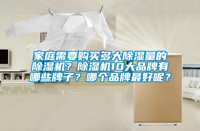 家庭需要購買多大除濕量的除濕機(jī)？除濕機(jī)10大品牌有哪些牌子？哪個品牌最好呢？