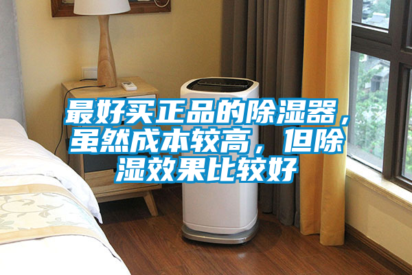 最好買正品的除濕器，雖然成本較高，但除濕效果比較好