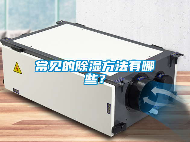 常見的除濕方法有哪些？