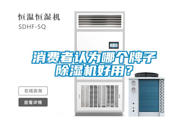 消費(fèi)者認(rèn)為哪個(gè)牌子除濕機(jī)好用？