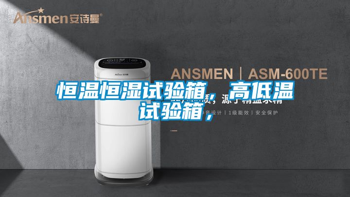 恒溫恒濕試驗箱，高低溫試驗箱，
