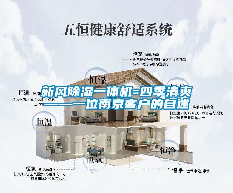 新風(fēng)除濕一體機(jī)=四季清爽——一位南京客戶(hù)的自述
