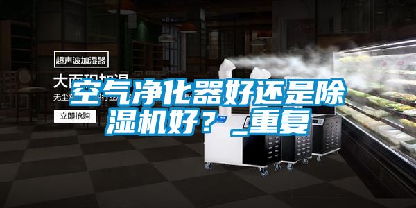 空氣凈化器好還是除濕機好？_重復(fù)