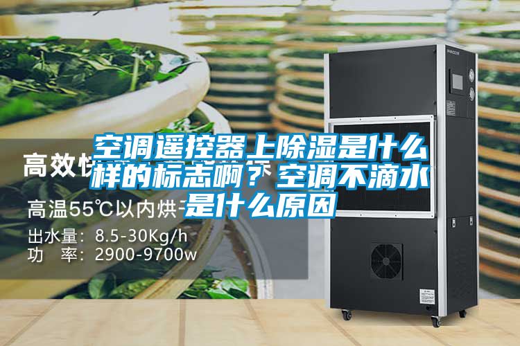 空調(diào)遙控器上除濕是什么樣的標(biāo)志??？空調(diào)不滴水是什么原因