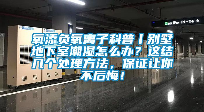 氧添負(fù)氧離子科普丨別墅地下室潮濕怎么辦？這結(jié)幾個(gè)處理方法，保證讓你不后悔！