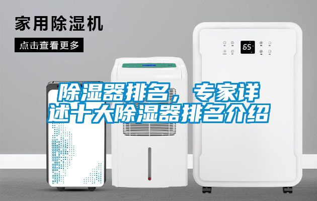 除濕器排名，專(zhuān)家詳述十大除濕器排名介紹