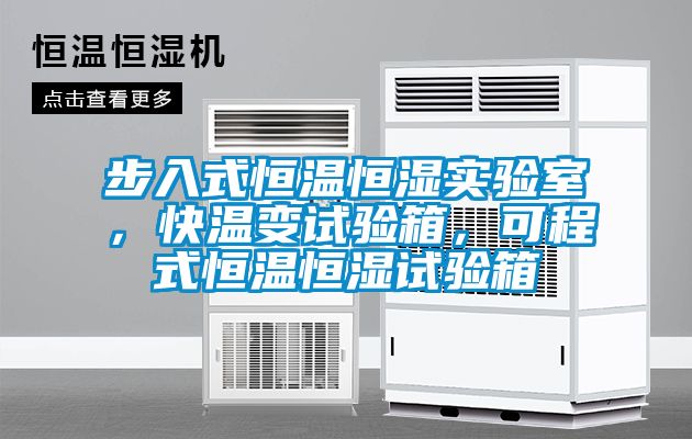 步入式恒溫恒濕實(shí)驗(yàn)室，快溫變?cè)囼?yàn)箱，可程式恒溫恒濕試驗(yàn)箱