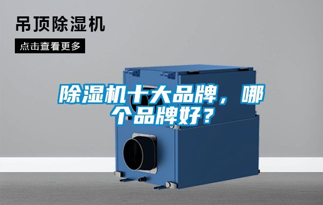 除濕機(jī)十大品牌，哪個品牌好？
