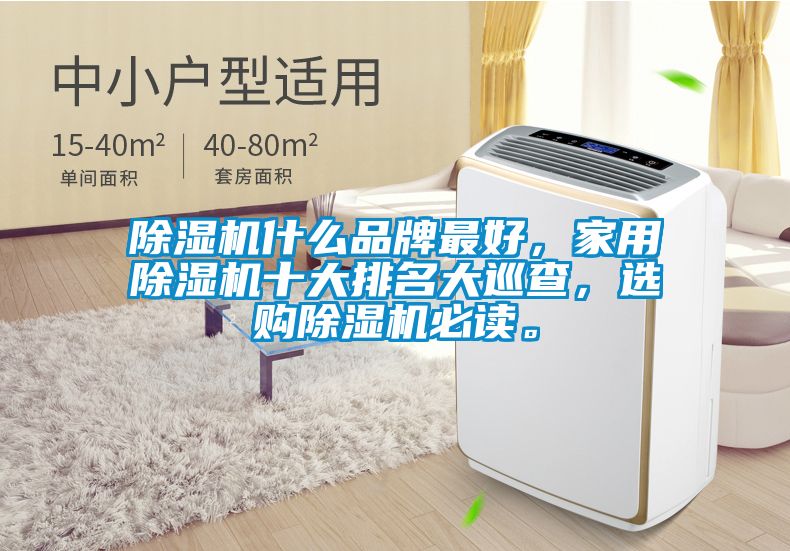 除濕機什么品牌最好，家用除濕機十大排名大巡查，選購除濕機必讀。