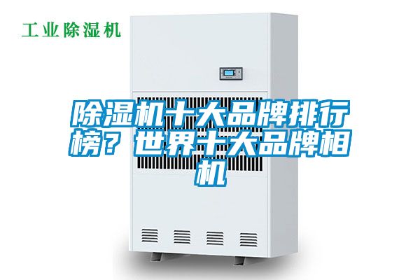 除濕機十大品牌排行榜？世界十大品牌相機