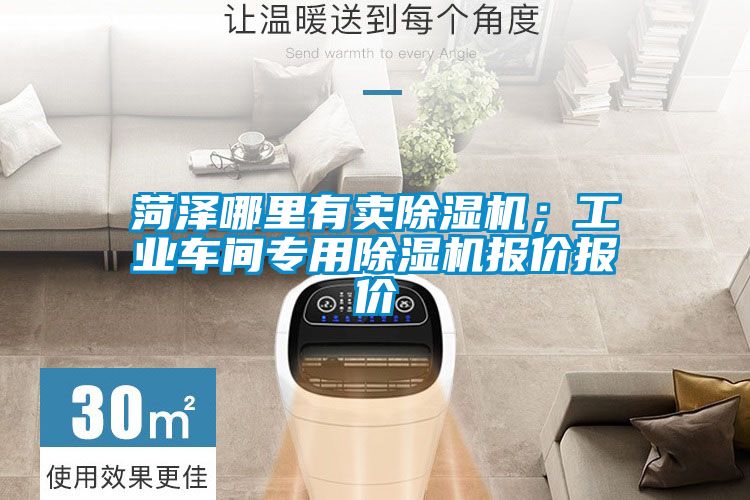 菏澤哪里有賣除濕機(jī)；工業(yè)車間專用除濕機(jī)報價報價