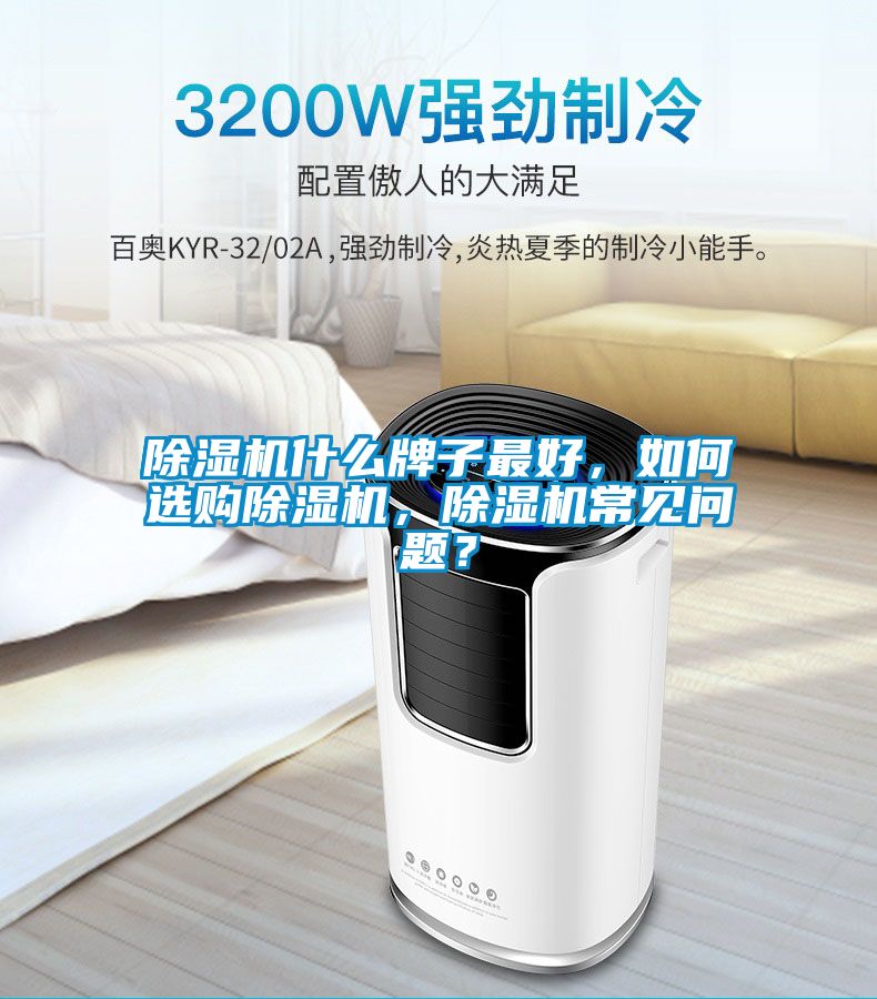 除濕機(jī)什么牌子最好，如何選購除濕機(jī)，除濕機(jī)常見問題？