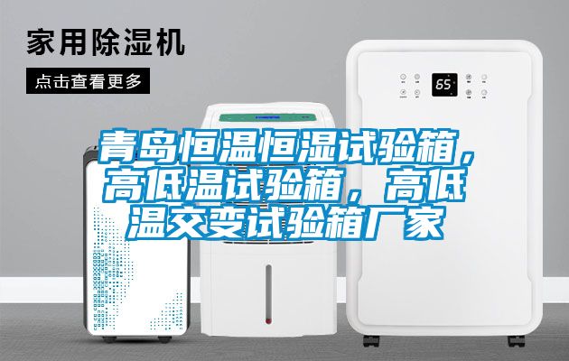 青島恒溫恒濕試驗箱，高低溫試驗箱，高低溫交變試驗箱廠家