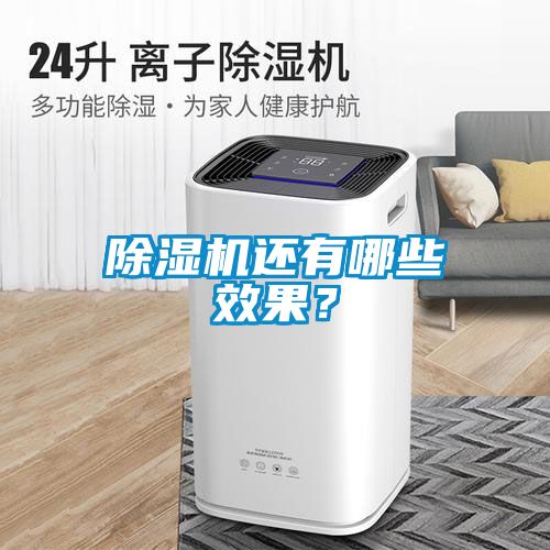 除濕機(jī)還有哪些效果？