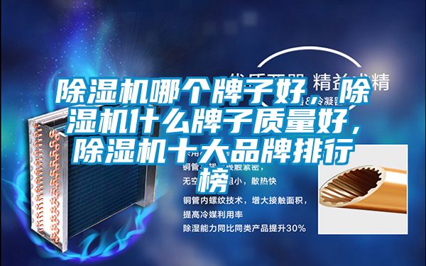 除濕機哪個牌子好，除濕機什么牌子質(zhì)量好，除濕機十大品牌排行榜