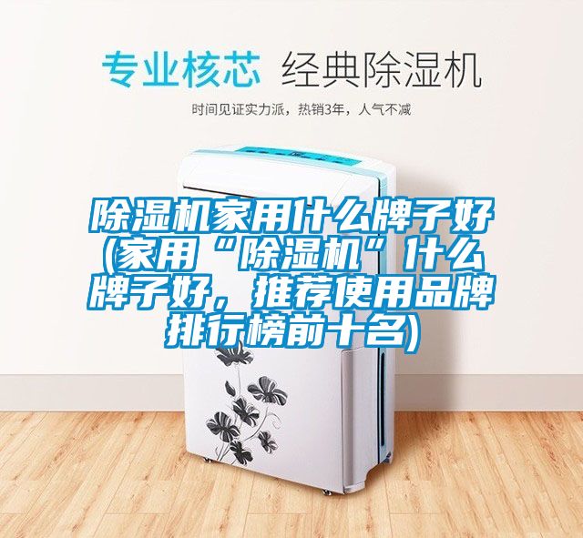 除濕機家用什么牌子好(家用“除濕機”什么牌子好，推薦使用品牌排行榜前十名)
