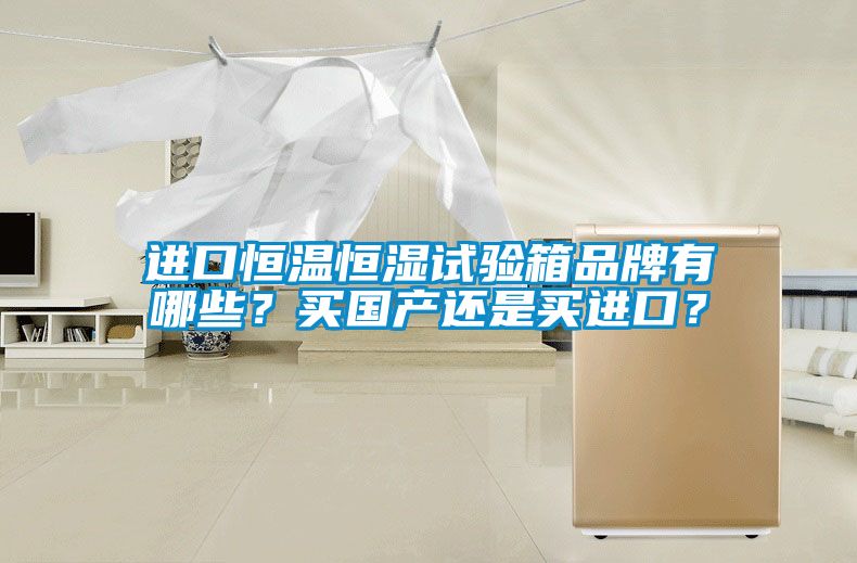 進口恒溫恒濕試驗箱品牌有哪些？買國產還是買進口？