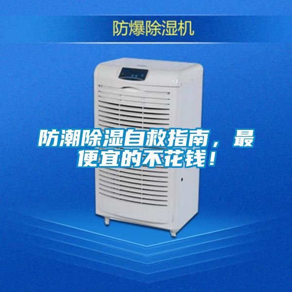 防潮除濕自救指南，最便宜的不花錢！