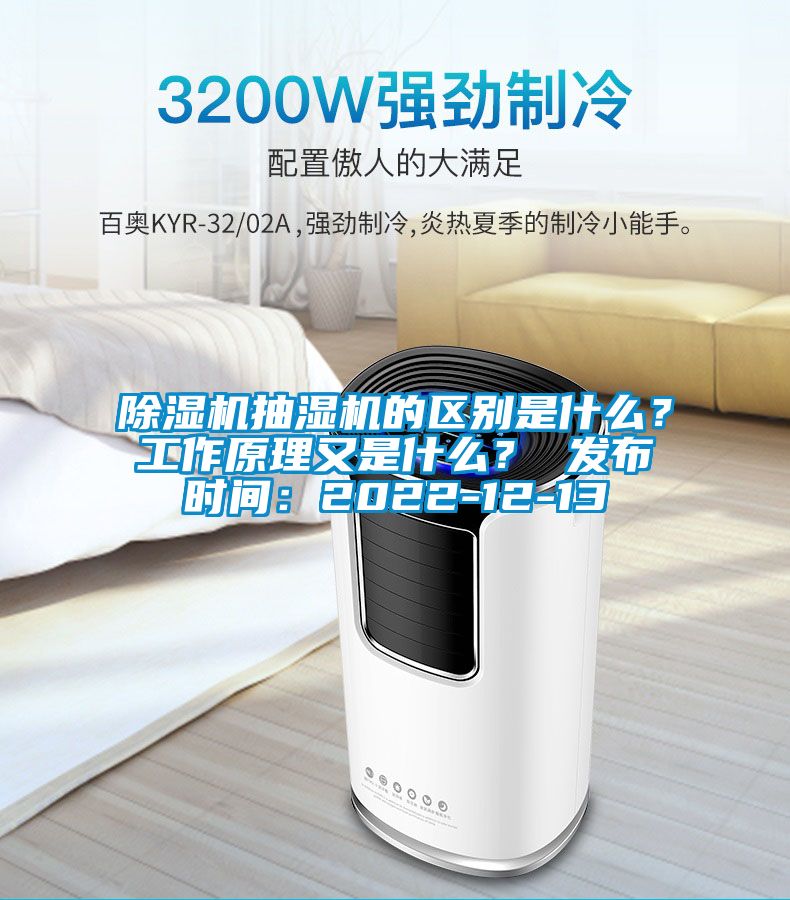 除濕機(jī)抽濕機(jī)的區(qū)別是什么？工作原理又是什么？ 發(fā)布時(shí)間：2022-12-13