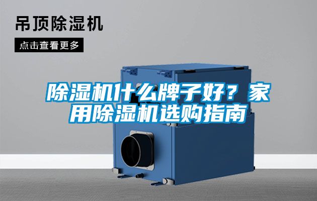 除濕機(jī)什么牌子好？家用除濕機(jī)選購(gòu)指南