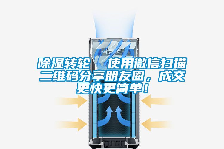 除濕轉(zhuǎn)輪  使用微信掃描二維碼分享朋友圈，成交更快更簡單！