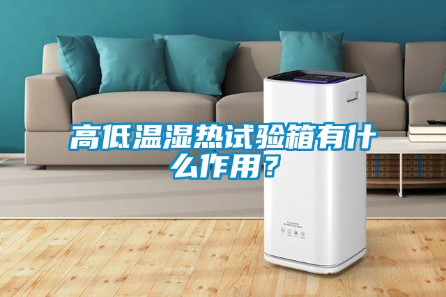 高低溫濕熱試驗(yàn)箱有什么作用？